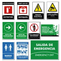 Kitx11 Señalización Fotoluminiscente para Oficinas y/o Locales Hasta 40Mts2