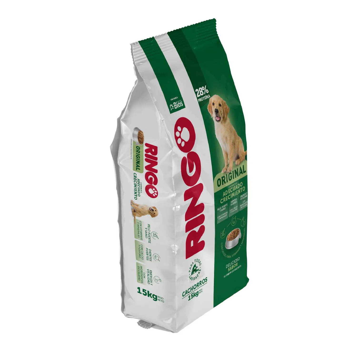 Comida Seca Para Perros Ringo Original 15kg 3