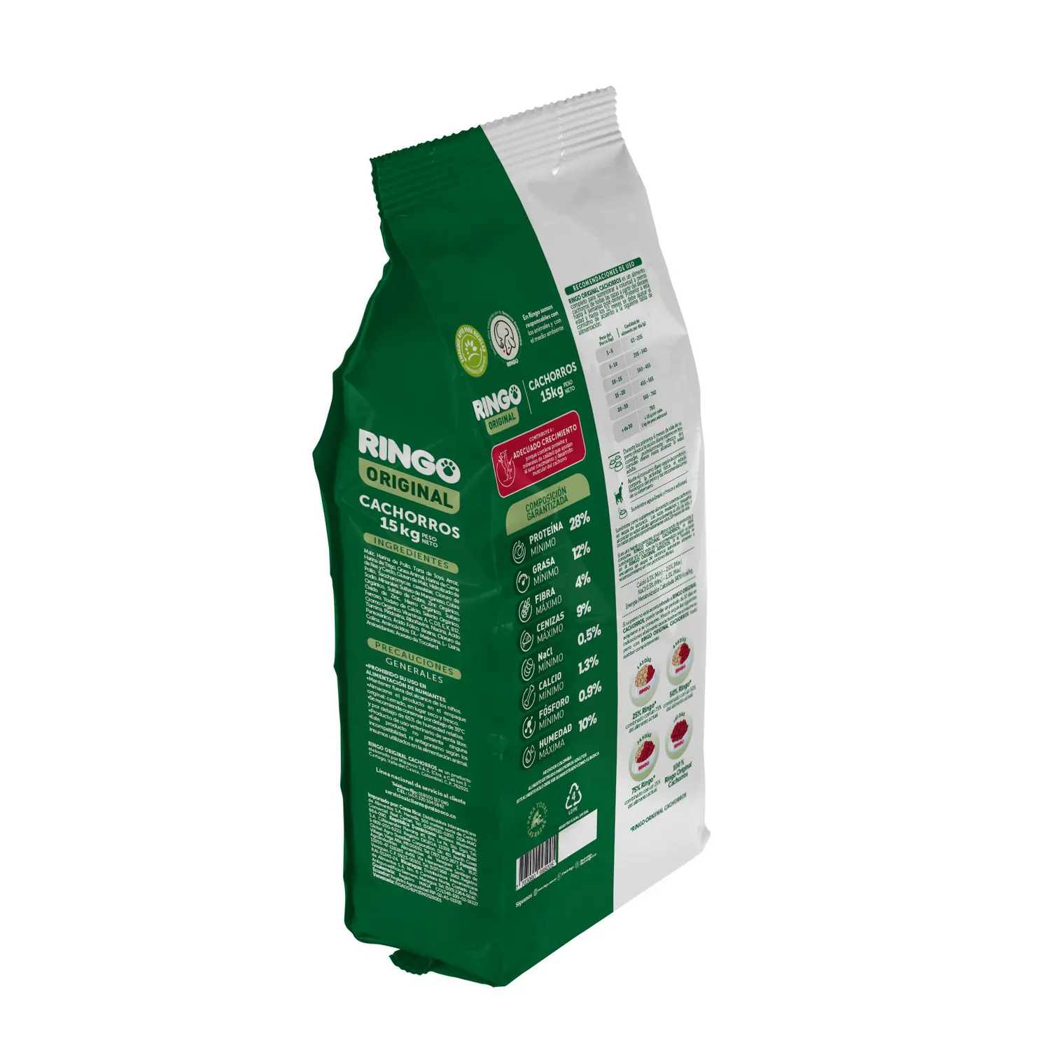 Comida Seca Para Perros Ringo Original 15kg 4