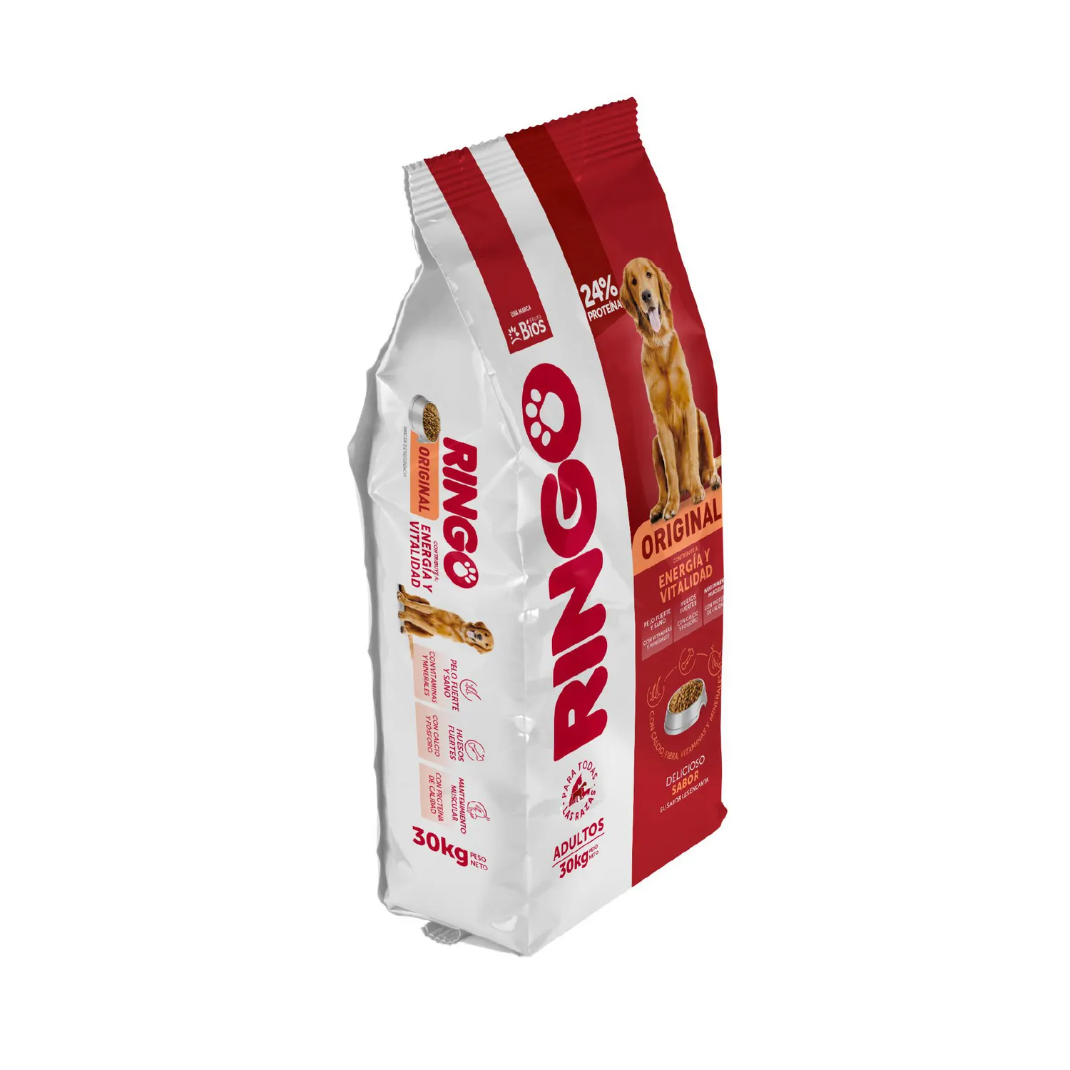 Comida Seca Para Perros Ringo Original Adulto 30 Kg 3