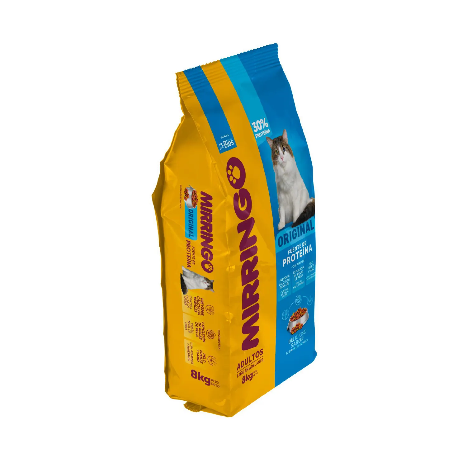 Comida Seca Mirringo Gato Adulto 8 Kg 3