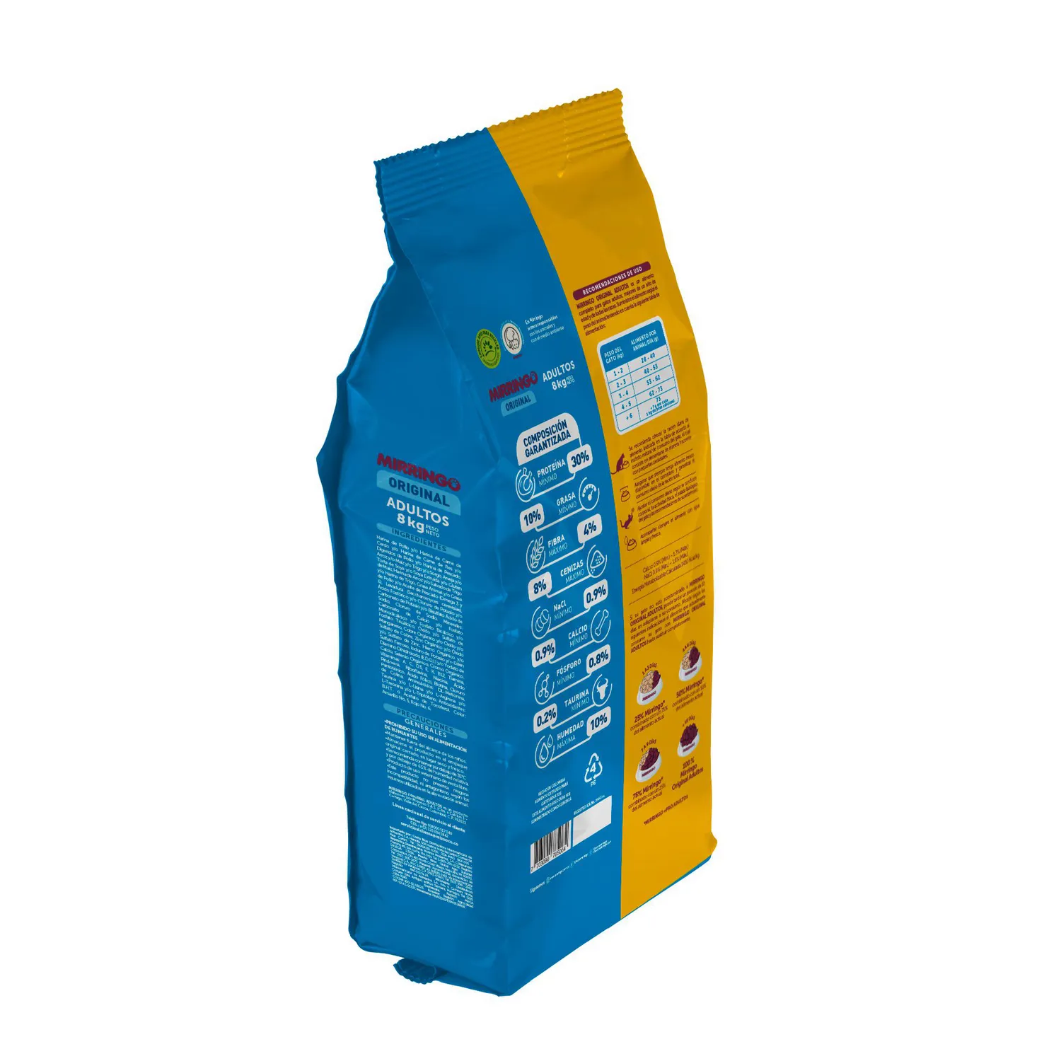 Comida Seca Mirringo Gato Adulto 8 Kg 4