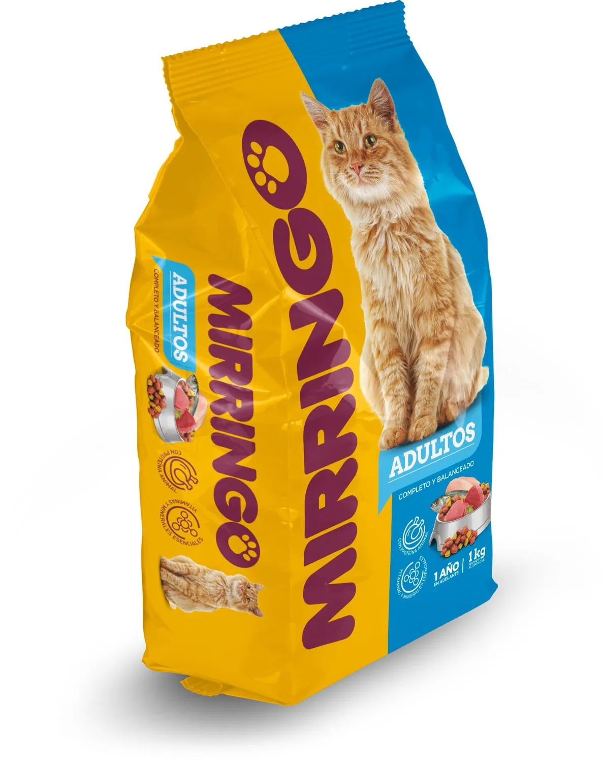 Comida Seca Mirringo Gato Adulto 1 Kg 6