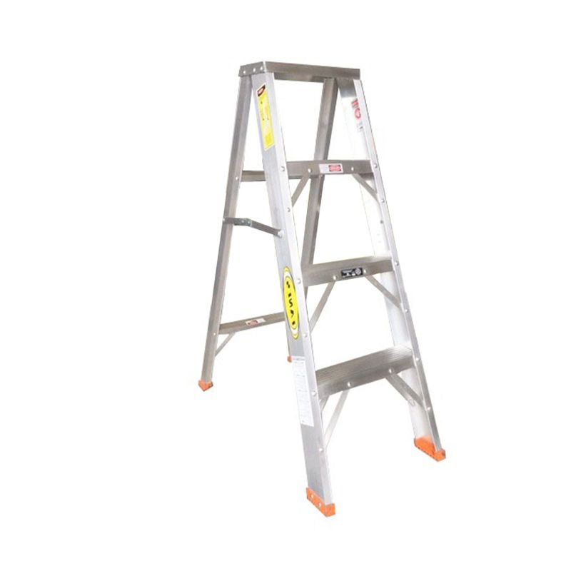 Escalera Certificada 1.20 m 4 P Tijera en Aluminio Tipo IA 136 kg Fanes ...