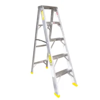 Escalera Certificada 1.50 m 5 P Tijera en Aluminio Tipo I 113 kg Fanes