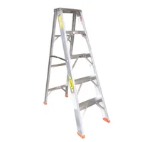 Escalera Certificada 1.50 m 5 P Tijera en Aluminio Tipo IA 136 kg Fanes
