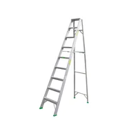 Escalera Certificada 2.70 m 9 P Tijera en Aluminio Tipo II 102 kg Fanes