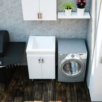 Lavadero Pro 60X60 Cm Brillante Blanco