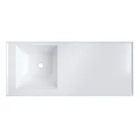 Lavadero Pro 140X60 Cm Izquierdo Brillante Blanco