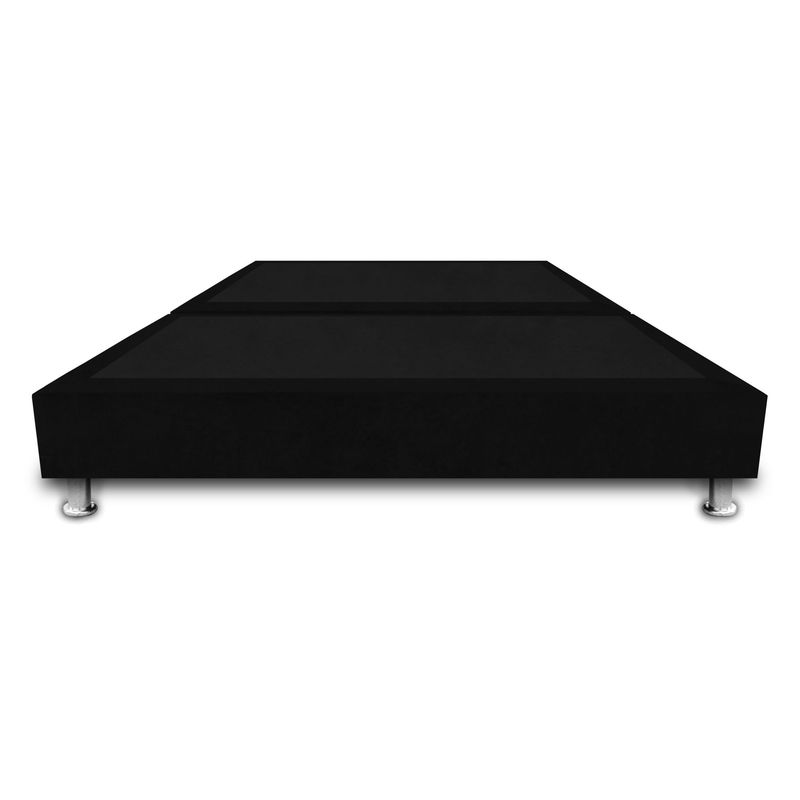 MAGIC CLASS - Base Cama Dividida Queen 160X190Cm Ecocuero Negro
