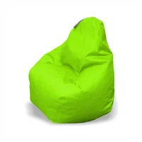 Puff Pera en Lona Talla M Verde Manz