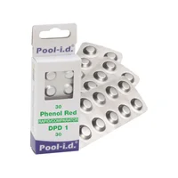 Pastillas Cloro Y Ph Para Kit Medición X30 Unida Cada Uno