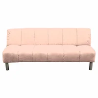 Sofá Cama Royal 3 Puestos Tela Beige