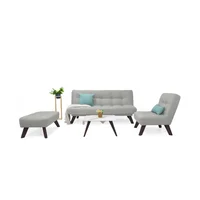 Sala Porto Plata + Mesa Centro Nova/Blanco