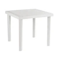 Mesa Plástico Infinity Blanco 80x74.5x80 Cm
