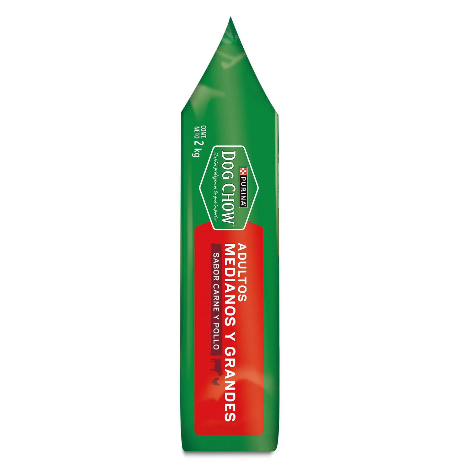 Comida Seca Para Perro Dog Chow Adulto Raza Mediana Carne 2kg 3