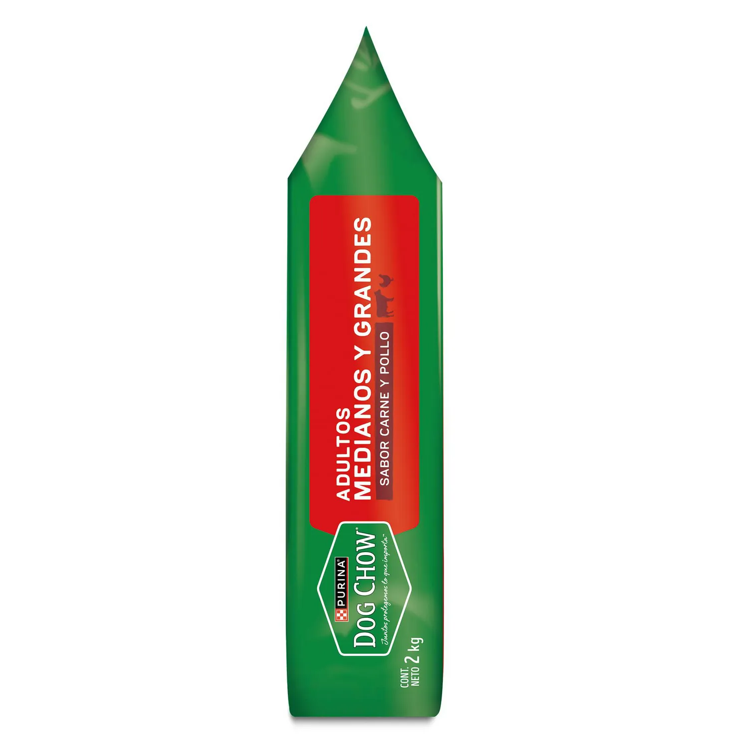 Comida Seca Para Perro Dog Chow Adulto Raza Mediana Carne 2kg 4