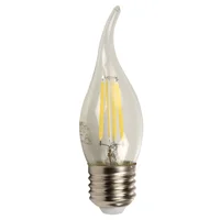 Vela Led Filamento 4w E27 Luz Fría Certificado