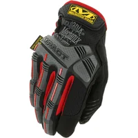 Guante De Impacto Multipropósito  M-Pact Negro Rojo Talla S