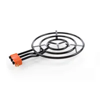 Difusor A Gas Propano/Butano Para Paellera 3 Aros Acero 70 Cm