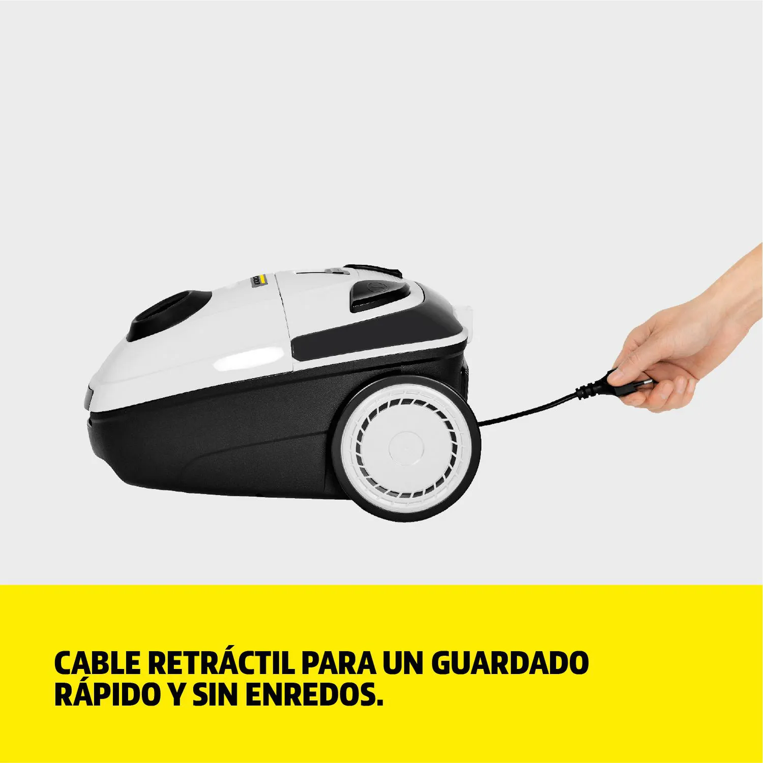 Aspiradora con Bolsa Filtro Hepa 140Mbar 1.5 Lt VC1 3