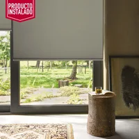 Blackout Enrollable Absolut Beige A La Medida Ancho Entre 180.5-200  Cm Alto Entre  200.5-220 Cm