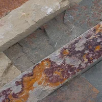Piedra Mosaico Multicolor Oxi 60x15cm Caja 0.63 m2