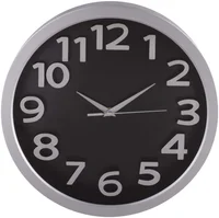 Reloj Tausen 33x33 Cm Negro