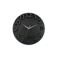 Reloj 3d Go 50x50 Cm Negro