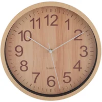 Reloj Wooden 29x29 Cm Natural