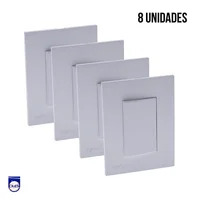 Ciles Interruptor Sencillo Nova Blanco Set x 18