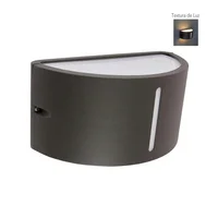 Aplique Exterior Para Muro 100-240V Base E27