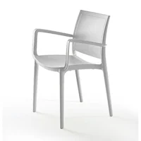 Silla Con Brazos Polipropileno Kyra Blanco