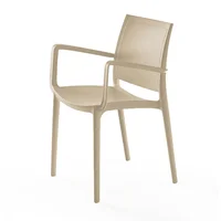 Silla Con Brazos Polipropileno Kyra Taupe