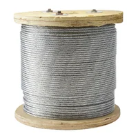Carrete Cable Acero Galvanizado 1/8-Pulg200m