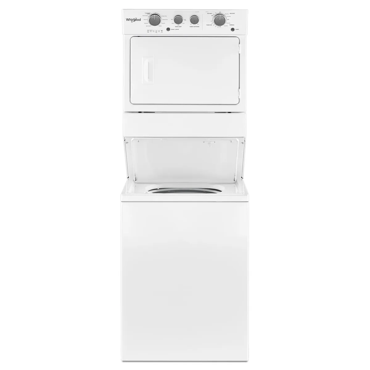 WHIRLPOOL - Torre de Lavado Eléctrica 20Kg Blanco 7MWET4027HW