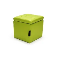Puff Baúl 40x40x40cm Verde
