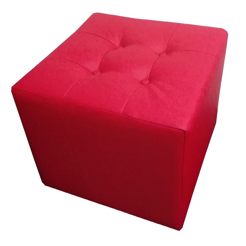 Puff Individual 40x40x40cm Negro BANZAY | falabella.com