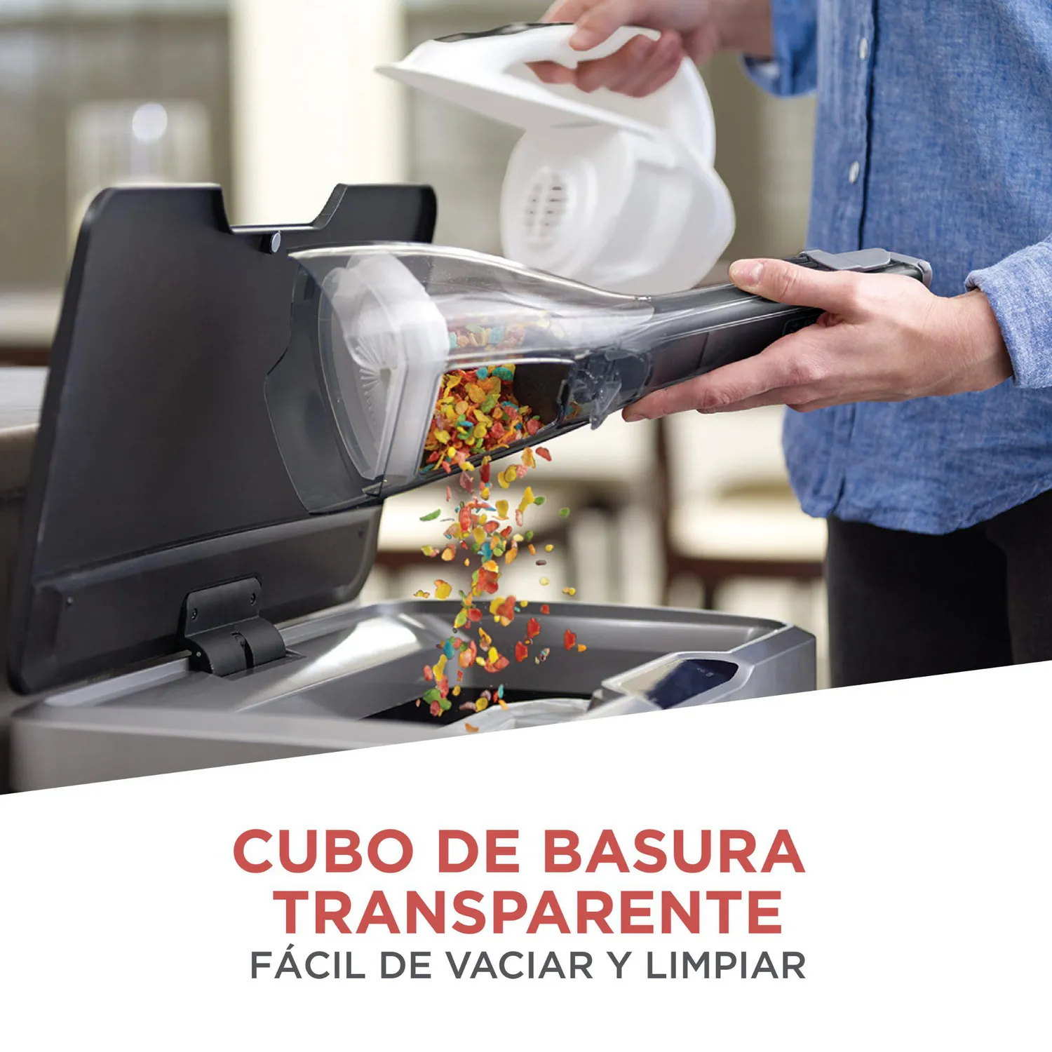 Aspiradora Inalambrica BLACK+DECKER con Iones de Litio, HLVA325J10-B3 5