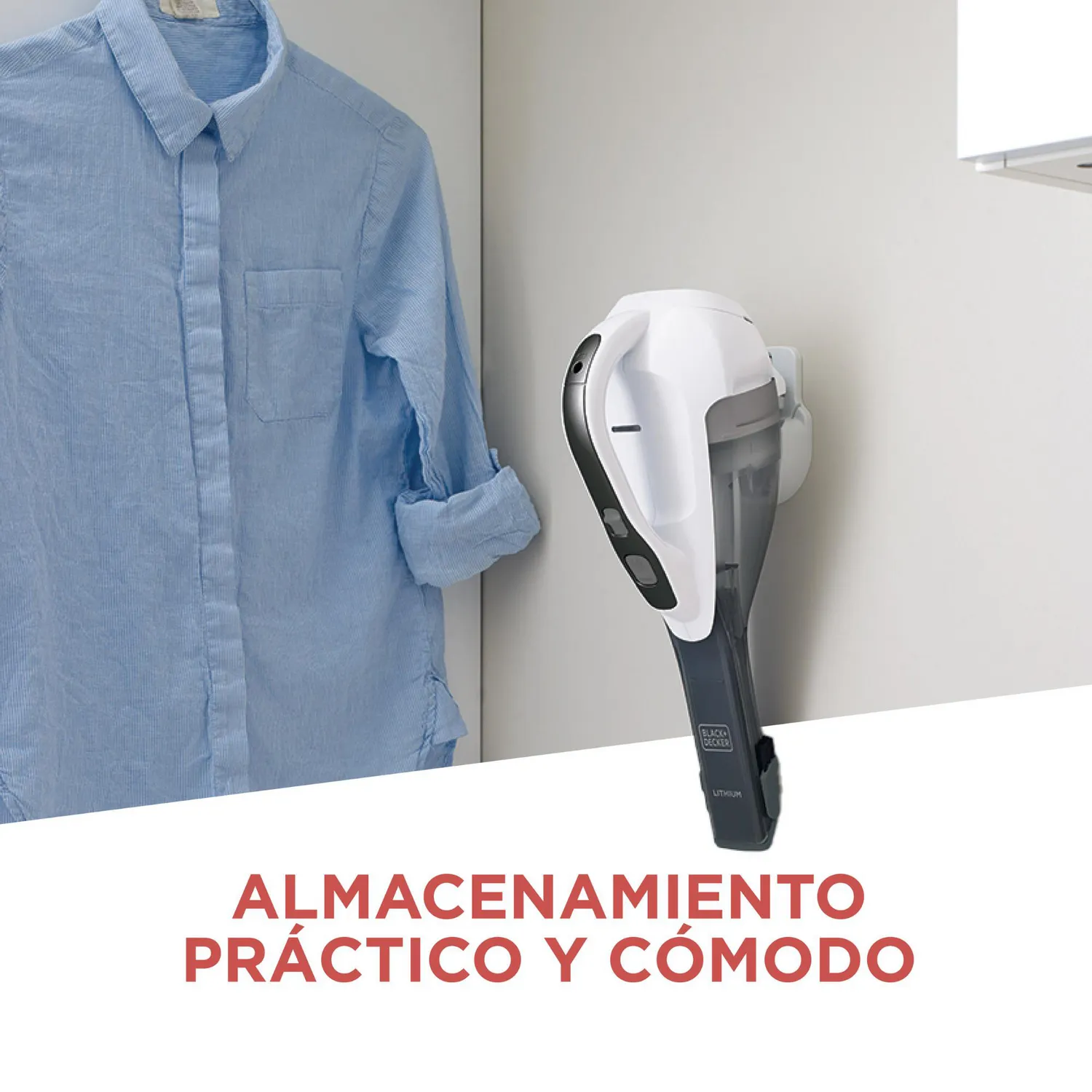 Aspiradora Inalambrica BLACK+DECKER con Iones de Litio, HLVA325J10-B3 8