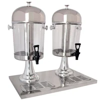 Dispensador De Jugos Manual X 2 Tanques 7 Lt