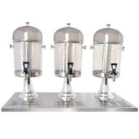 Dispensador De Jugos Manual X 3 Tanques 7 Lt