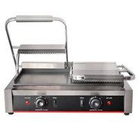 Sanduchera Industrial Eléctrica Comercial 2 Puestos 110 V