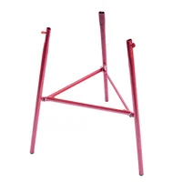 Soporte De 3 Patas Para Difusor De Paellera De 40 a 70 Cm Acero Rojo