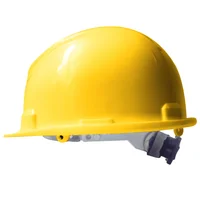 Paquete X 4 Unidades Casco Eco Amarillo Con Rachet