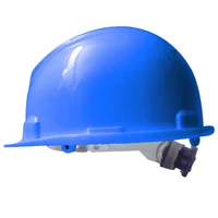 Paquete Por 4 Unidades Casco Eco Azul Con Rachet Steelpro