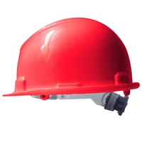 Paquete Por 4 Unidades Casco Eco Rojo Con Rachet Steelpro