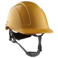 Paquete X 4 Unidades Casco Mountain Abs Amarillo con Barbuquejo