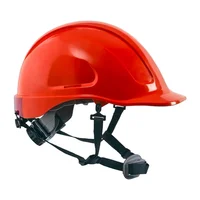 Steelpro Paquete X 4 Unidades Casco Mountain Abs Rojo con Barbuquejo