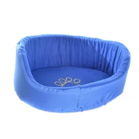 Cama Para Mascota Polar 61x55x21cm Grande Azul Interpet